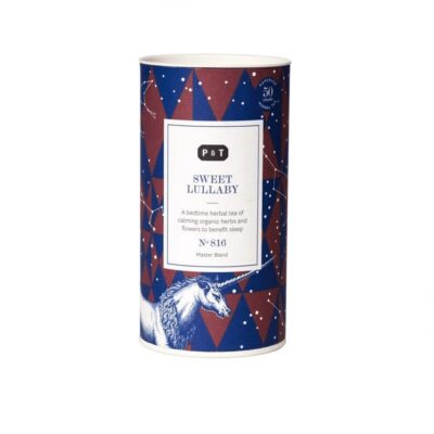 Sweet Lullaby is a bedtime herbal tea of calming organic herbs and flowers to benefit sleep
