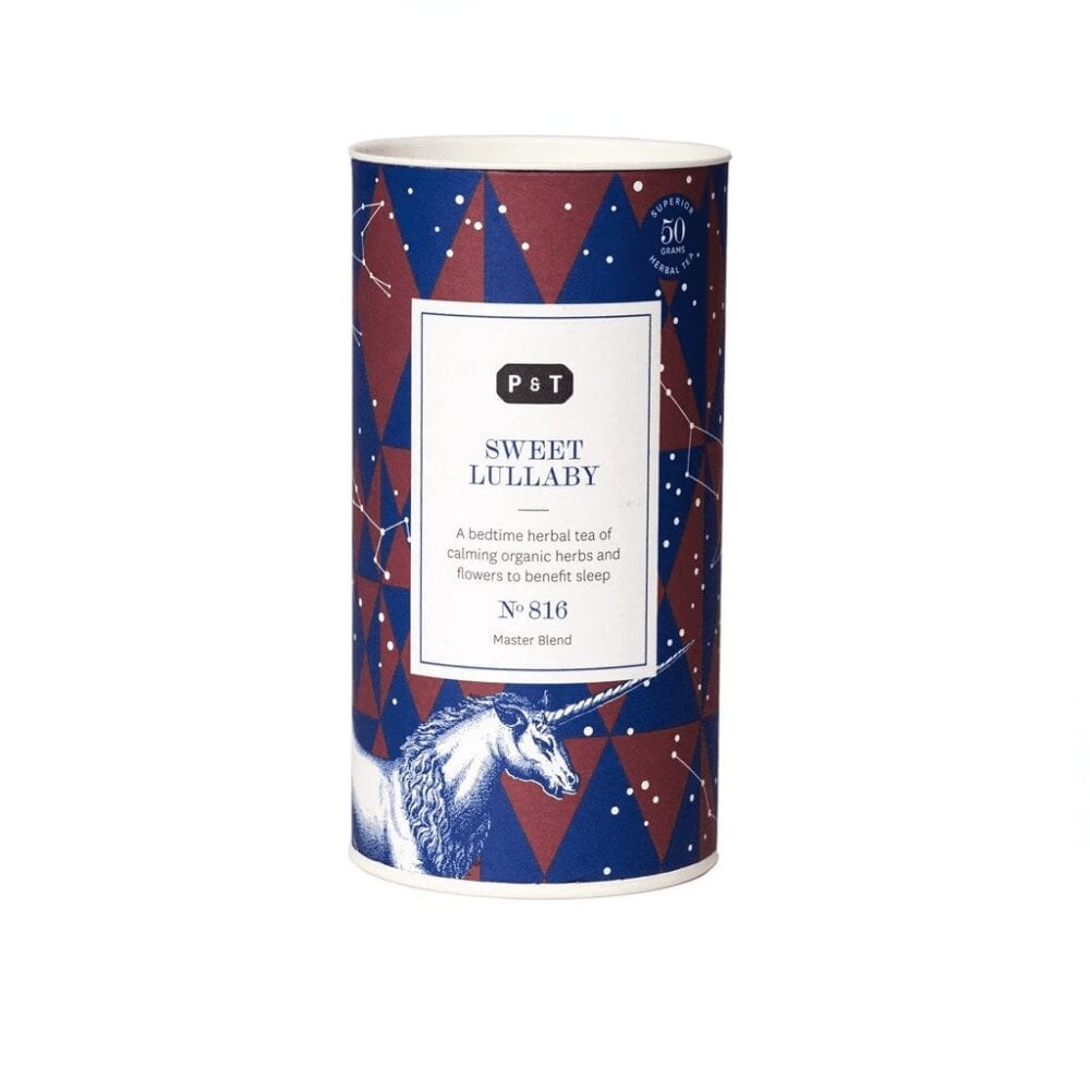 Sweet Lullaby is a bedtime herbal tea of calming organic herbs and flowers to benefit sleep