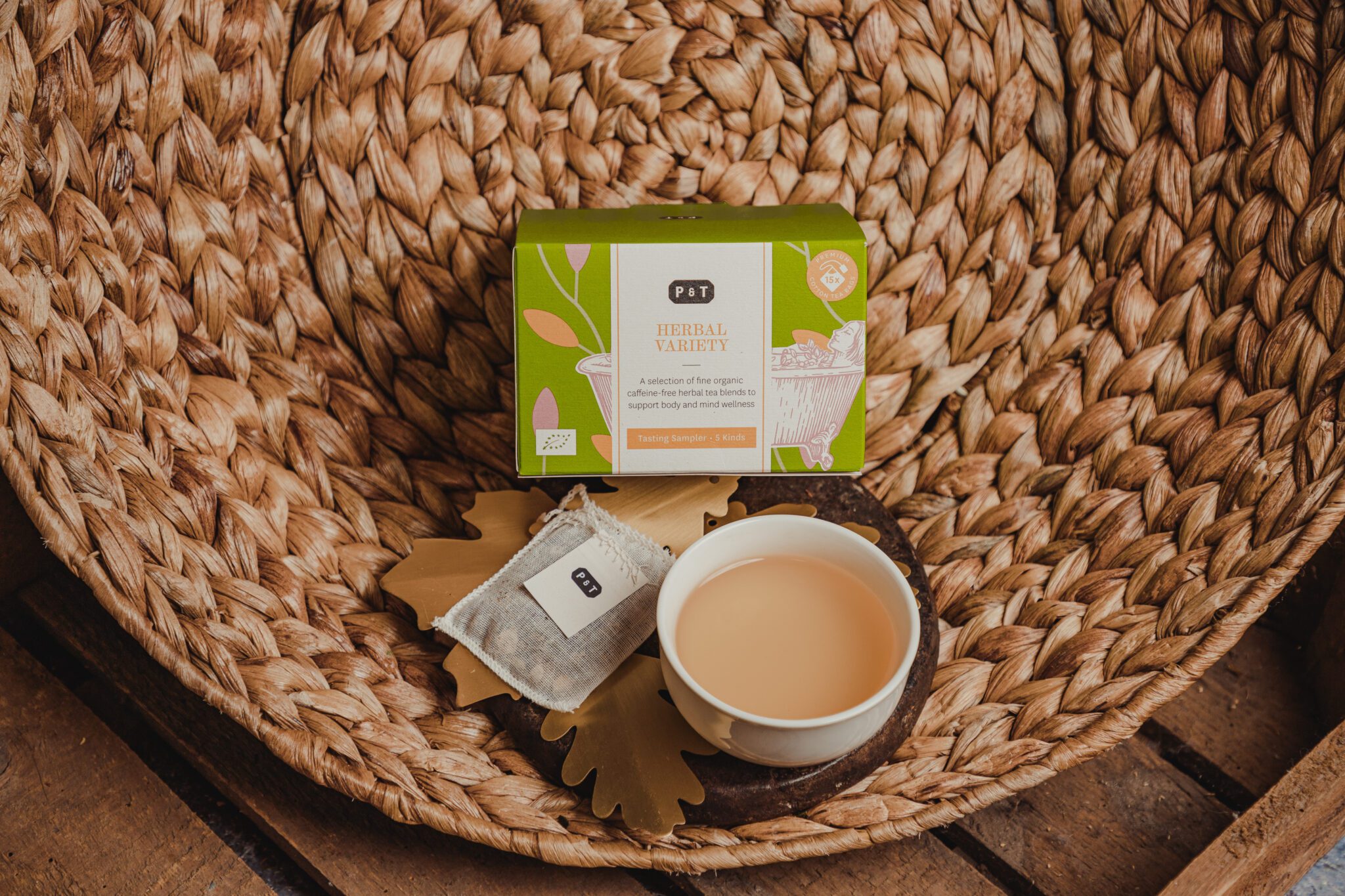 herbal variety box - A selection of five fine caffeine free herbal tea blends.