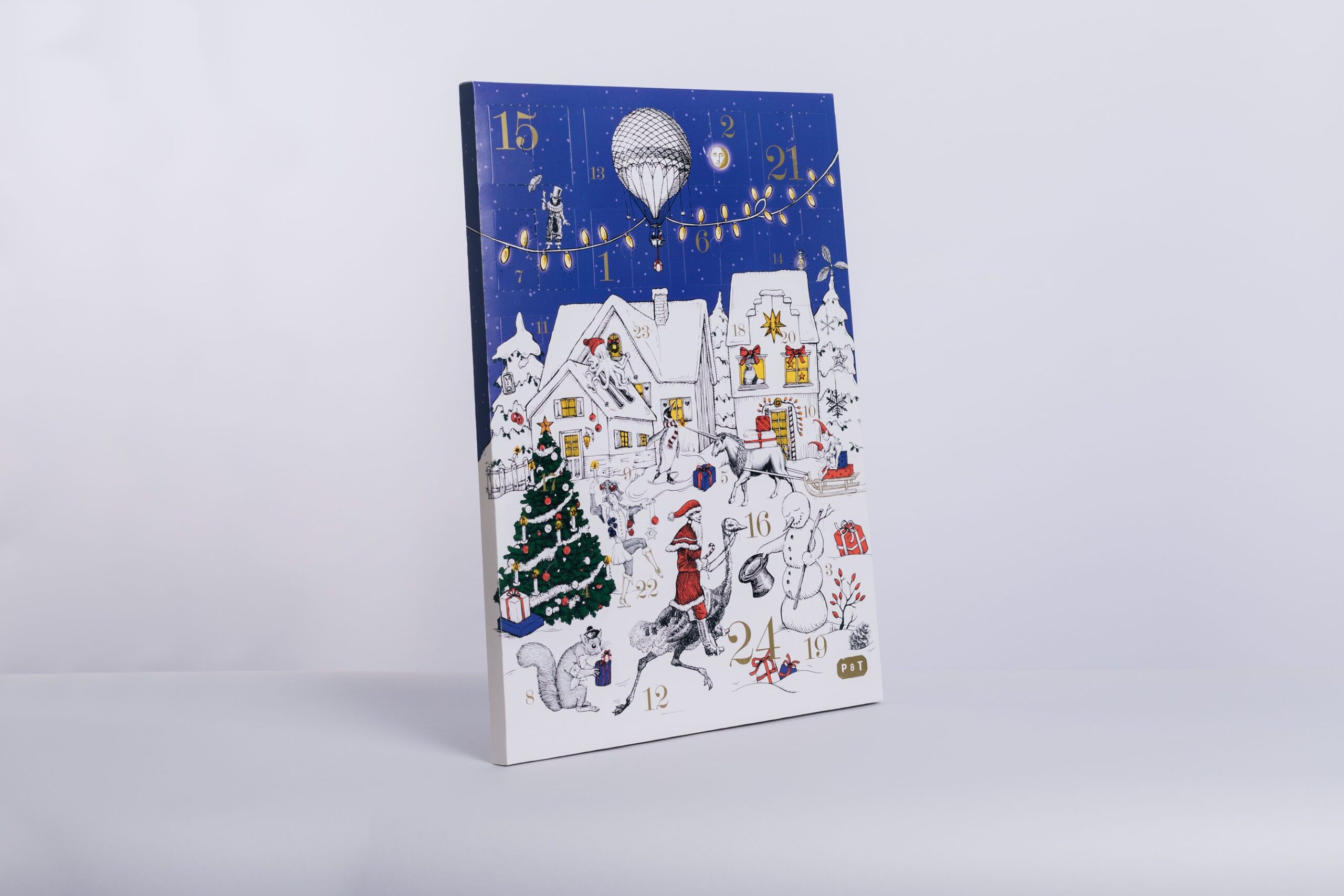 P & T Advent Calendar 24 different teabags ONLY 2 LEFT !! - Image 3